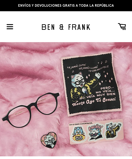 Código de descuento Ben & Frank México