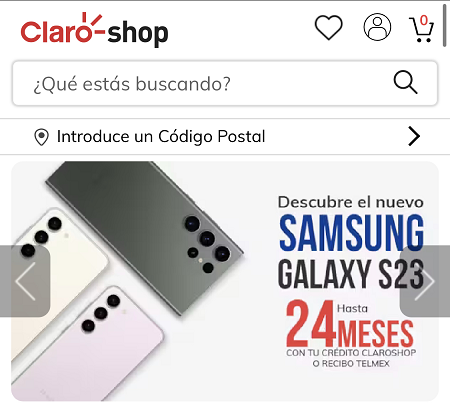 Código de descuento Claro Shop México