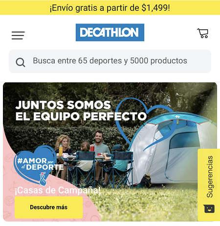 Código de descuento DECATHLON México