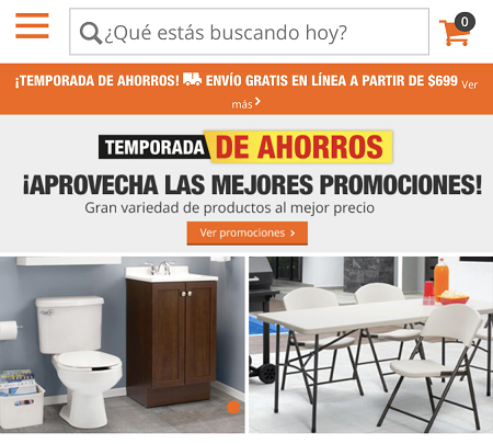 Código de descuento Home Depot México