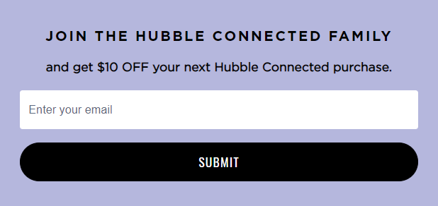 Cupón HubbleConnected
