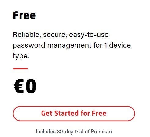 Codigo promocional Lastpass.com