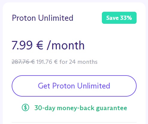 Cupón protonvpn.com