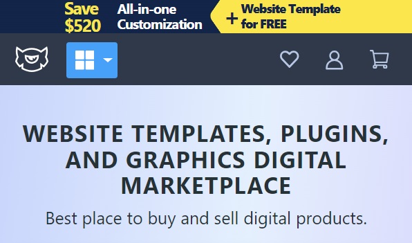 Codigo promocional TemplateMonster.com