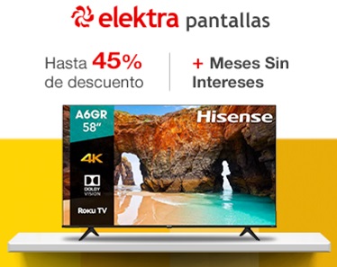 Cupón descuento Elektra México